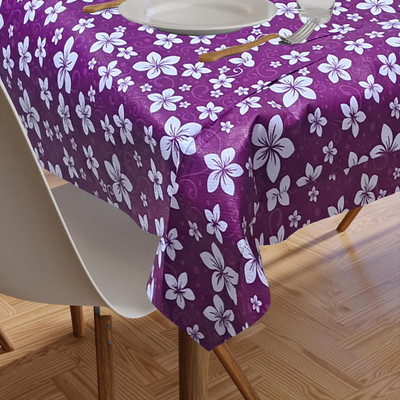 shrinitya Polyester 2 Seater Floral Table Cover(Multicolor)