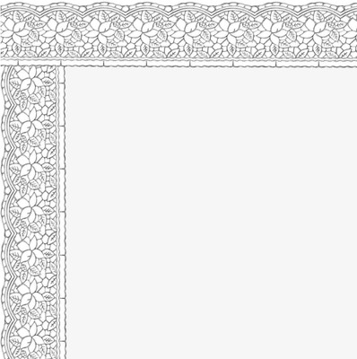 Mopak Decor Polyester 4 Seater Embroidered Table Cover(White, Pack of 2)