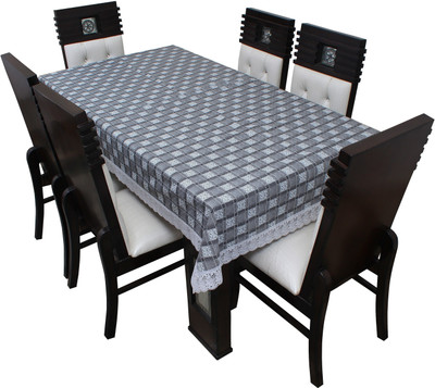 Wings Star Printed 8 Seater Table Cover(Multicolor, Polyester)