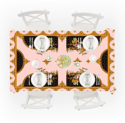 HUEX Multicolor Polyester Table Linen Set(Pack of 1)