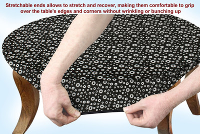 The Furnishing Tree Printed 8 Seater Table Cover(PM11, Polyester)