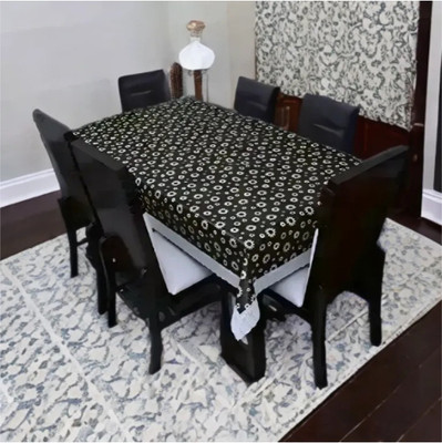 GDS PVC 4 Seater Floral Table Cover(Multicolor)
