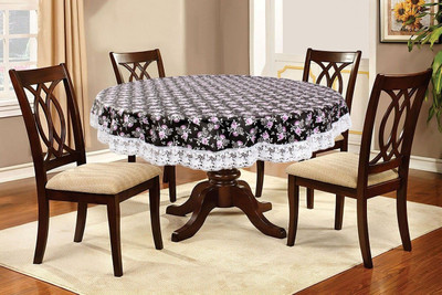 The Furnishing Tree PVC 4 Seater Printed Table Cover(Multicolor)