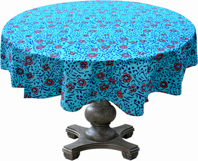 RajoDyana Cotton 6 Seater Printed Table Cover(Multicolor)