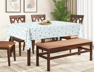 COTTON CANDY Printed 6 Seater Table Cover(Blue, Cotton)