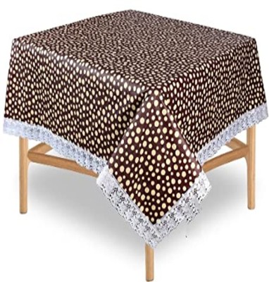 Casanest Checkered 4 Seater Table Cover(Multicolor, Plastic)