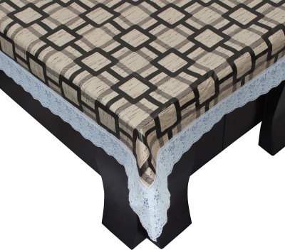 Casanest Geometric 12 Seater Table Cover(Beige, PVC)