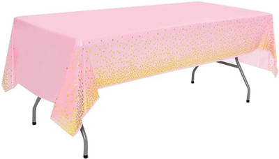 Hippity Hop Solid 8 Seater Table Cover(Multicolor, Plastic)