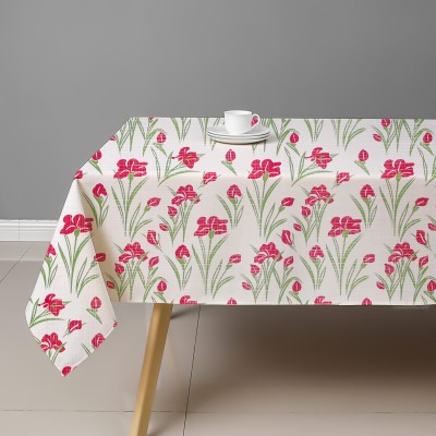 Vocal Store Printed 4 Seater Table Cover(Multicolor, PVC)