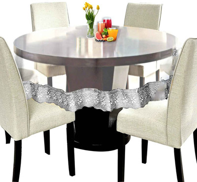 Dasvilla PVC 4 Seater Solid Table Cover(Multicolor)