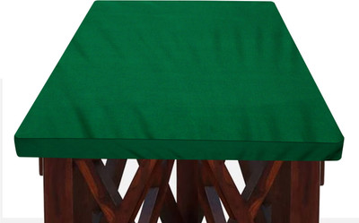 The Furnishing Tree Solid 6 Seater Table Cover(Green, Polyester)