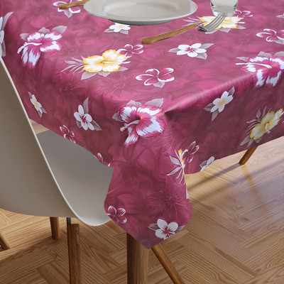 shrinitya Polyester 2 Seater Floral Table Cover(Multicolor)