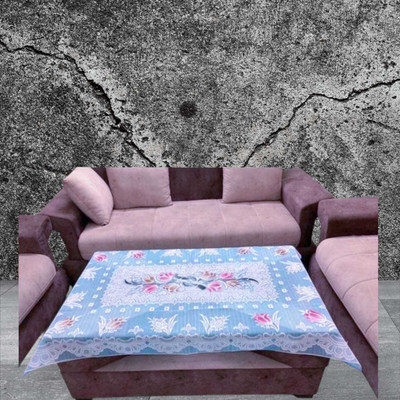 HOME SHINE Floral 2 Seater Table Cover(Multicolor, Polyester)