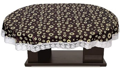 ZITIN Floral, Printed 6 Seater Table Cover(Brown, PVC, Polyester)