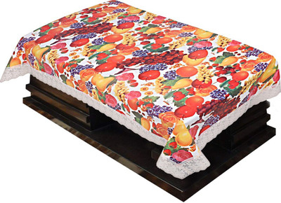 Bansiwal Printed 4 Seater Table Cover(Multicolor, PVC)
