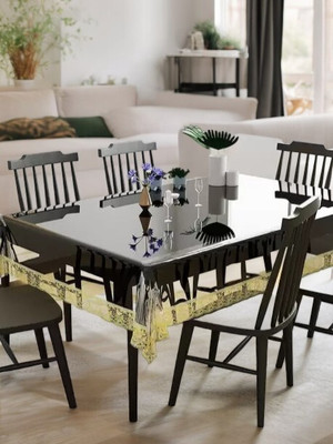 lala hathrasi Solid 8 Seater Table Cover(Multicolor, Plastic)