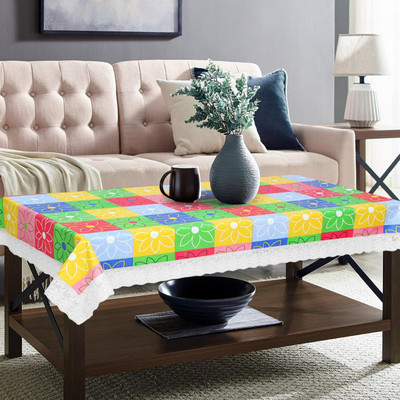 Flipkart SmartBuy Printed 4 Seater Table Cover(Multicolor, PVC)