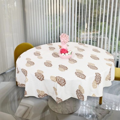 Arohi Printed 6 Seater Table Cover(Multicolor, Cotton)