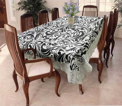 Eskay Printed 6 Seater Table Cover(Multicolor, PVC)