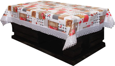 Alina Rectangular Pack of 1 Table Placemat(Multicolor, PVC)