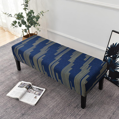 Magic Cover Self Design 2 Seater Table Cover(Blue, Polyester)