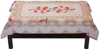 Fairy Tail Floral 4 Seater Table Cover(OFF WHITE, Polyester)