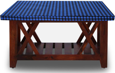 The Furnishing Tree Printed 2 Seater Table Cover(Blue, Polyester)