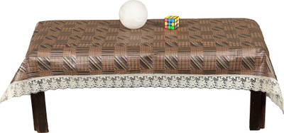 CHANDER Printed 4 Seater Table Cover(Multicolor, Plastic)
