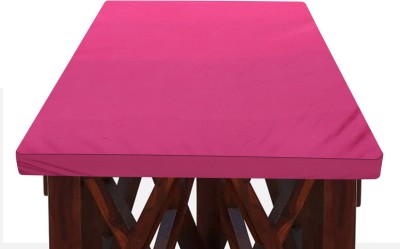 The Furnishing Tree Solid 6 Seater Table Cover(Pink, Polyester)