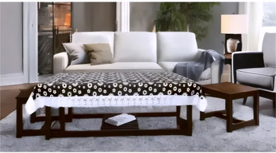 house of common PVC 4 Seater Floral Table Cover(Multicolor)