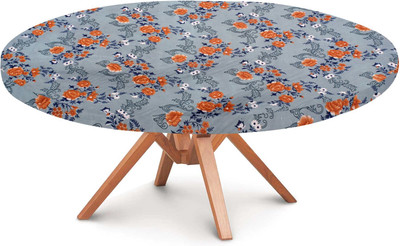 The Furnishing Tree Printed 8 Seater Table Cover(PM22, Polyester)
