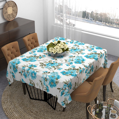 OPTICA WEAVES Printed 4 Seater Table Cover(Multicolor, Polyester)