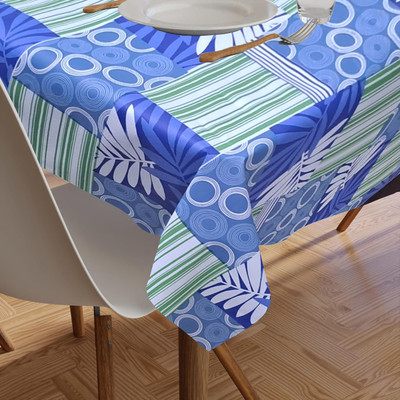 shrinitya Polyester 2 Seater Floral Table Cover(Multicolor)