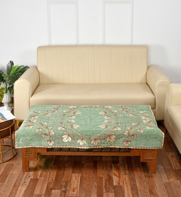 Multitex Abstract 4 Seater Table Cover(Green, Cotton)