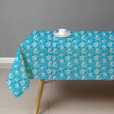 Vocal Store Printed 8 Seater Table Cover(Multicolor, PVC)