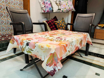 RajoDyana Cotton 8 Seater Printed Table Cover(Multicolor)