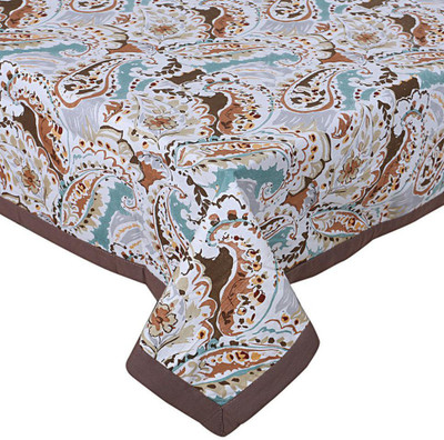 Go Texstylers Cotton 6 Seater Floral Table Cover(Multicolor)