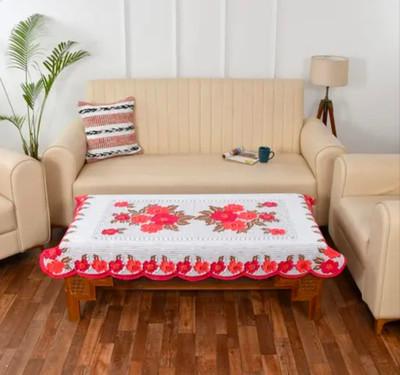 WONDERLAND Abstract 4 Seater Table Cover(Multicolor, PVC)