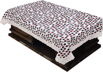 BHARAT RETAIL INC PVC 2 Seater Printed Table Cover(Multicolor)