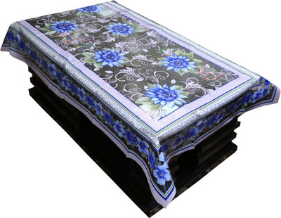 KUBER INDUSTRIES Printed 4 Seater Table Cover(Multicolor, Plastic)