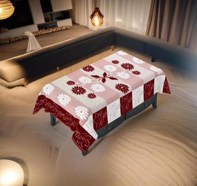 WONDERLAND Abstract 4 Seater Table Cover(Multicolor, PVC)