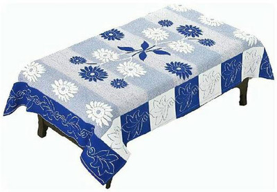 WONDERLAND Abstract 4 Seater Table Cover(Multicolor, Cotton)