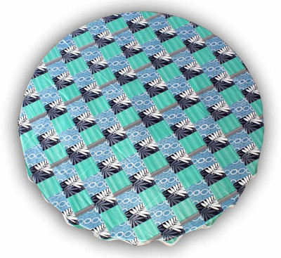 FORMONIK PVC 8 Seater Printed Table Cover(Green)