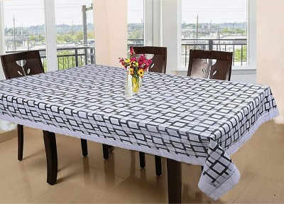 kashtu Embroidered 4 Seater Table Cover(Grey, Polyester)