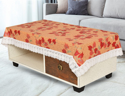 AgrohA Printed 4 Seater Table Cover(Multicolor, PVC)