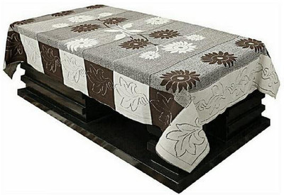 WONDERLAND Abstract 4 Seater Table Cover(Multicolor, Cotton)