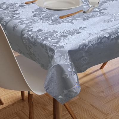 shrinitya Polyester 4 Seater Floral Table Cover(Multicolor)