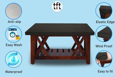 The Furnishing Tree Solid 6 Seater Table Cover(Military, Polyester)