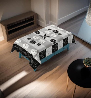 WONDERLAND Abstract 4 Seater Table Cover(Multicolor, PVC)