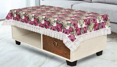 AgrohA Printed 4 Seater Table Cover(Multicolor, PVC)